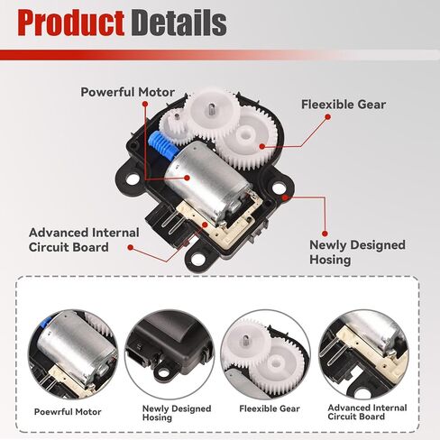 HVAC Air Door Actuator Heater Blend Door Levers Compatible with 2004-2013 Chevy Impala Replaces 604-108 1573517 1574122 15844096 22754988 52409974 in Saudi Arabia