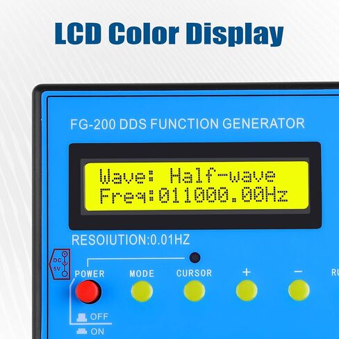 Koolertron 0/4-20mA DC 0-10V Signal Generator,2-IN-1Portable Mini Function Generator Built-in 1000mAh Rechargeable Battery,Analog Generator with 4-Digit LCD Display,Accuracy 0.01,for PLC/Panel Testing in Saudi Arabia