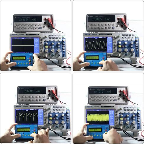 Koolertron 0/4-20mA DC 0-10V Signal Generator,2-IN-1Portable Mini Function Generator Built-in 1000mAh Rechargeable Battery,Analog Generator with 4-Digit LCD Display,Accuracy 0.01,for PLC/Panel Testing in Saudi Arabia