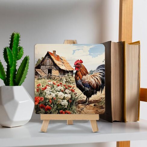 Forest Art Decor Sign Watercolor Pine Tree Wood Sign with Easel Forest Wood Plaque Home Living Room Desk Table Shelf Decor in Saudi Arabia