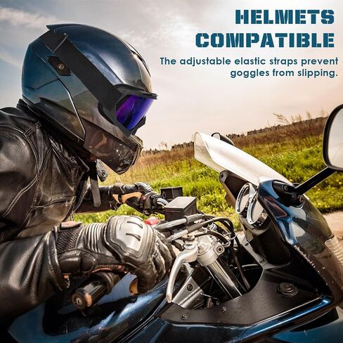 نظارات OXG للدراجة الترابية ATV للدراجات النارية، نظارات للدراجات النارية للرجال نظارات واقية لركوب الدراجات النارية نظارات تزلج in Saudi Arabia