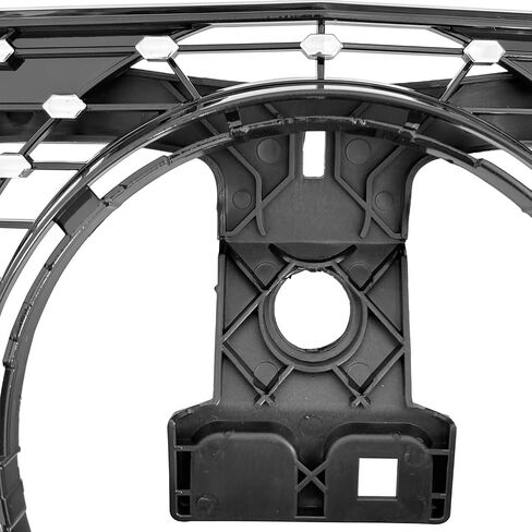 Grill Front Grille Compatible with 2008 2009 2010 2011 2012 2013 2014 Mercedes Benz W204 C Class C250 C300 C350 (Diamond Style-Black) in Saudi Arabia