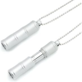 528 Hz Meditation Necklace Breathing Frequency Sound Healing Device by Adjusting The Breathing for Anxiety & Stress Relief Mindfulness (Black)