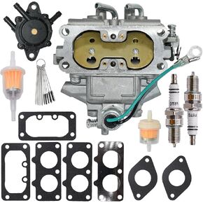 Carburetor 15003-7041 15003-7077 Fit for Kawasaki FH601V 19 hp 4-Cycle Engine Carb With Fuel Pump