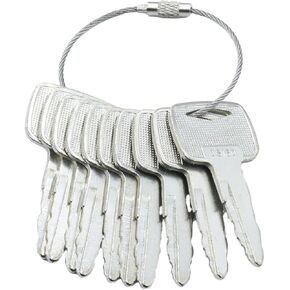 PLETNZOM A5160 91A07-01910 Ignition Keys Compatible with Mitsubishi Caterpillar CAT FG Forklift Series (5) in Kuwait