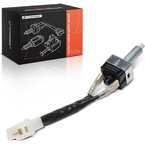 A-Premium Clutch Starter Safety Switch Compatible with Suzuki Grand Vitara, Esteem, Forsa, Samurai, Sidekick, Swift, Vitara, X90 & Chevrolet Metro, Tracker, Sprint & GMC Tracker & Geo Metro, Tracker