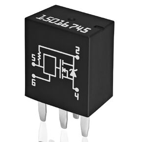 15016745, 601-218 15016745 4-Pin Headlight Relay - Compatible with GM, Chevrolet, Buick, and GMC Models - High-Performance Multi-Purpose Relay for Headlight and Fan Clutch Repair