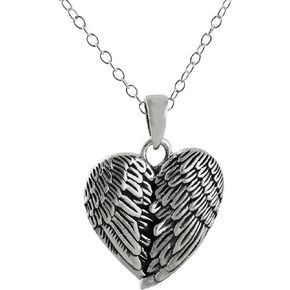 FashionJunkie4Life Sterling Silver Angel Necklaces for Men and Women