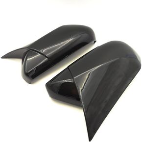 Side Mirror Caps, Door Mirror Cap Covers Compatible with Toyota Camry LE SE XLE XSE XLE TRD 2018 2019 2020 2021 2022 (Gloss Black)