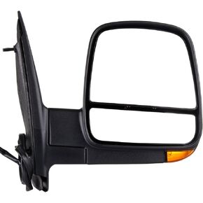 ECCPP for Chevy Express/for GMC Savana Passenger Side Textured Heated Power Right Mirror with Turn Signal