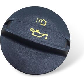 1 PC Engine Oil Filler Cap, Car Oil Cover, Auto Replacement Parts #06K103485A, Compatible with Volkswagen Audi (Black)