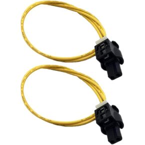 2pcs LED Daytime Running Light/Foglight Connector Pigtail Compatible with Mercedes Benz c250 c300c350 w204 2008-2019