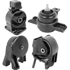Engine Motor & Transmission Mount Kit 4pcs Compatible with Fits 2010-2012 Hyundai Santa Fe 2.4L Replace A7196 A71018 A7198 A7195