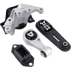 Engine Motor and Automatic Transmission Mount Set Compatible with 2013-2019 Sentra 1.8L A7380 A7382 A7376 A4360，Lower Engine Torque Strut Mount Transmission