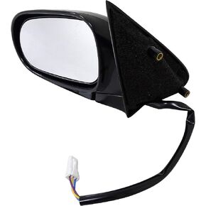 Dorman 955-438 Passenger Side Power Door Mirror - Folding Compatible with Select Nissan Models, Black