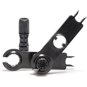 BAYM 2Pcs 1500V Specialized Solar Panel Connector Disconnect Tool Spanners Wrench Plastic Pocket (2)