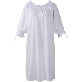 Regency Shift 1800s 19th Century Chemise French Style Jane Austen Costume