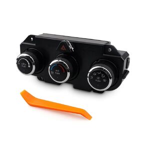 68268190AA Temperature Control Climate AC Heat Control with Defrost Control Compatible with Dodge Ram 1500 3500 2014-2018 Ram 1500 Classic 2019-2024 (7-Speed) Wind 68186217AD 68236776AB