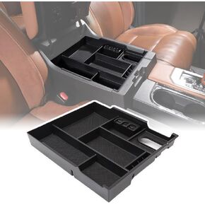 CHEAYAR Center Console Insert Organizer Storage Tray,Multi-Mount System Kit,Phone Holder Mount, Center Console Tray Storage Box Dashboard Organizer, Compatible with Toyota Tundra 2014-2020