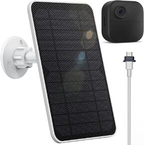 4W Solar Panels for Blink Outdoor 4 Camera, Solar Blink Charger for New Blink Outdoor 4 (4th Gen),13.1ft Cable Blink Solar Panel for Blink Outdoor Camera Continuous Power Supply, IP66 Weatherproof