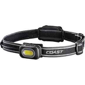 Coast RL10R 750 Lumen Rechargeable LED Headlamp with Variable Light Control and Rear Safety Signal