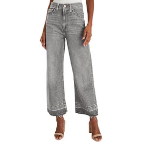 Astylish Womens High Waisted Wide Leg Jeans Stretchy Baggy Straight Leg Denim Pants