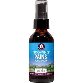 WishGarden Herbs Growing Pains Ache Away for Kids - Plant-Based Herbal Supplement with Turmeric & Willow Bark Soothes Children's Growing Pains & Scullcap & Chamomile Calms and Soothes Upset, 2oz