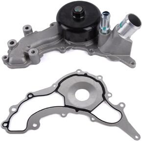 Water Pump for Jeep Wrangler 2012 2013 2014 2015 2016 2017 2018 Wrangler JK 2018 3.6L V6 Replaces 252-982 19339920 68079412AE 68079412AB 68079412AC 68079412AD 68079412AE RL079412AB AW6699 CR4500