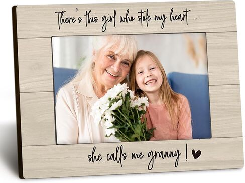 Nana 4x6 Picture Frame, Nana Birthday Gifts, Nana Gifts from Grandkids, Grandma Photo Frame, There's This Boy Who Stole My Heart He Calls Me Nana Picture Photo Frames for Desk Decor in Kuwait
