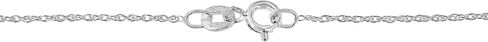 Original Classics 10K White, Yellow and Rose Gold Bezel-Set Diamond Solitaire Pendant Necklace (H-I Color, SI2-I1 Clarity) - Choice of Gold Color and Weight in Saudi Arabia