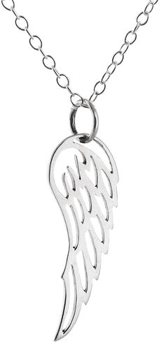 FashionJunkie4Life Sterling Silver Angel Necklaces for Men and Women in Kuwait