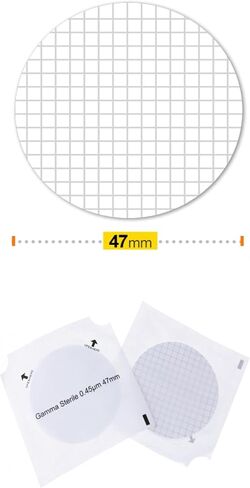 Omicron™ 160047N Cellulose Nitrate Membrane, Non-Sterile, Circle, 0.8 Micron, 47mm (Pack of 100) (Closely Similar to 11304-47-N) in Saudi Arabia