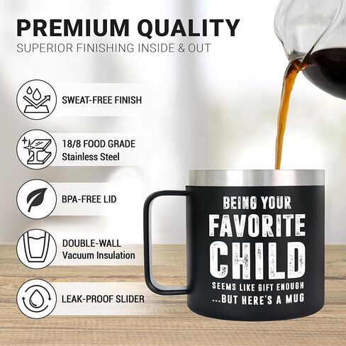 هدايا تيزوندر للزوجة - الذكرى السنوية، عيد الميلاد، عيد الحب، عيد الميلاد، هدايا حب لها، زوجة من الزوج، هدايا للأزواج للزوج والزوجة، هدايا أحبك لها - كوب قهوة سعة 14 أونصة in Kuwait