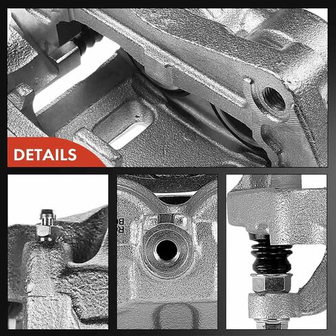 A-Premium Disc Brake Caliper Assembly with Bracket Compatible with Select Nissan Models - Pathfinder 2008 2009 2010 2011 2012, V8 5.6L, Front Right Passenger Side in Saudi Arabia