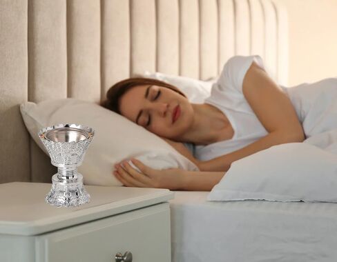 مبخرة اللبان الراتنج، مبخرة البخور، مبخرة الفحم مع ملقط مقبض لليوجا، العلاج العطري في السبا، ديكور المنزل (ذهبي) in Kuwait