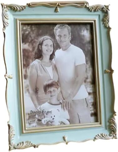 5 Inch Vintage Picture Frame Antique Photo Frame For Home Tabletop Fit For 3.5x5 Inch Photo (Beige) in Kuwait
