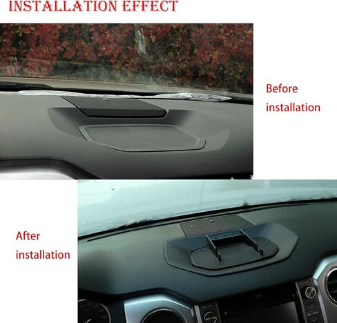 CHEAYAR Center Console Insert Organizer Storage Tray,Multi-Mount System Kit,Phone Holder Mount, Center Console Tray Storage Box Dashboard Organizer, Compatible with Toyota Tundra 2014-2020 in Kuwait