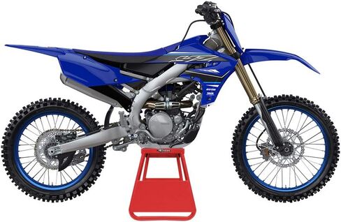 Pit Posse PP277BU Motorcycle Panel ID Stand Fits Motocross Dirt Bike MX - Compatible with Yamaha Honda Kawasaki Suzuki KTM - Includes Removable Tool Tray - 5 Year Warranty (Blue) in Saudi Arabia