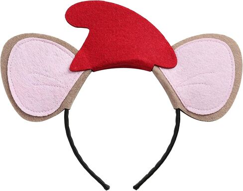 Mouse Inspired Hat Ears Headband Adult Women Halloween Costume Mice Headwear Accessories in Saudi Arabia