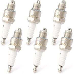 YUXIVCNE 6 Pack Spark Plugs QL78YC 938M Replacement for Johnson Evinrude for Mercury Outboards Inboard Marine Engines Parts Replace BPZ8HS10
