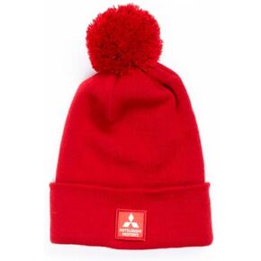 Mitsubishi Adventure Beanie + Poof