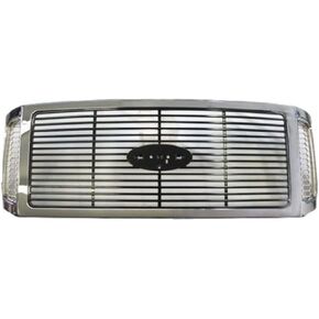 Sherman Replacement Part Compatible with Ford Super Duty Grille Assembly (Partslink Number FO1200459)