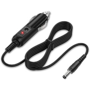 Replacement for Snailax Car Adapter, 12v Car Adapter Compatible for All Snailax Back Massager Cigarette Lighter Car Charger Adapter, for Car Seat Cushion Massager Snailax Car Charger