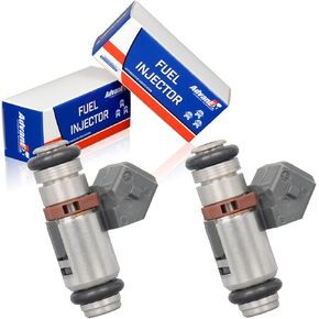 2PCS 4-Holes Fuel Injectors Compatible with Softail Night Train, Breakout, Electra Glide, Dyna, Harley-Davidson Road King