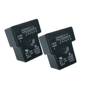 2PCS T9AS5D12-12 Power Relay 12VDC 20A SPDT 5 Pins Compatible G8P-1C4P-AIP 12V