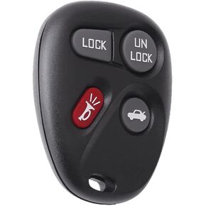 KOBLEAR1XT Car Key Fob Keyless Entry Remote 4 Button Vehicles Replacement Compatible with Astro Blazer Malibu Express Impala SSR 25695955 25695954