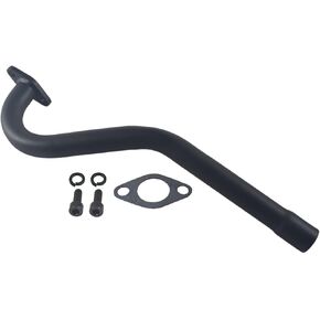Exhaust Pipe For Coleman CT100U Predator 79cc 98cc 3HP Mini bike Black
