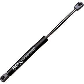 Qty(1) BOXI 4057 Universal Lift Support 10" Extended Length 6.60" Compressed Length 25 Lbs 10mm Ball Socket Strut Shock Damper for Tool Box Lid Boat Storage Lids Truck Topper Truck Cap ML1025 ML3025