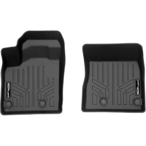 SMARTLINER Custom Fit All Weather Black 1st Row Floor Mat Liner Set Compatible with 2021-2023 Nissan Rogue (No Sport Models)