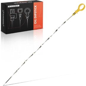 A-Premium Engine Oil Dipstick Dip Stick Compatible with Select Chevrolet, GMC & Cadillac Models - Silverado 1500, Sierra 1500, Tahoe, Yukon XL, Suburban, Escalade ESV, Engine Oil Level Dipstick